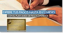 6 y 12 Meses con American Express