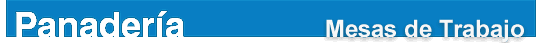 Catálogo para Panaderías