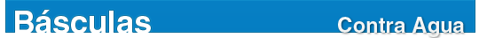 Catálogo de Básculas