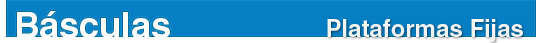 Catálogo de Básculas