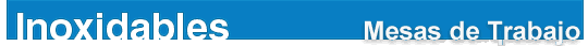 Catálogo de Inoxidables