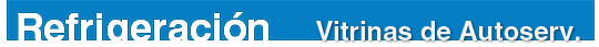 Catálogo de Refrigeración