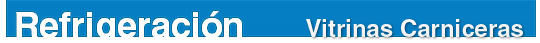 Catálogo de Refrigeración