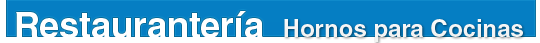 Catálogo para Restaurantería