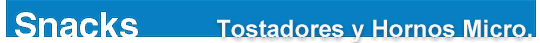 Catálogo para Snacks