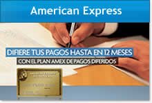 6 y 12 Meses con American Express